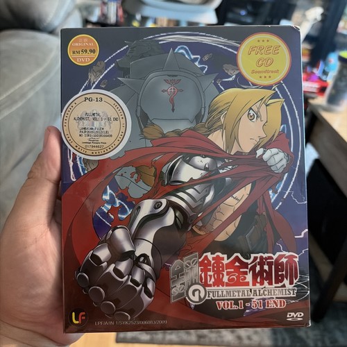 Dvd full metal - full, alchemist