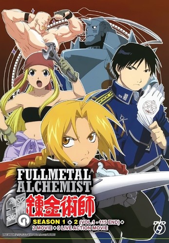 Dvd fullmetal alchemist - fullmetal,
